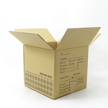 【宅配100】引越し用 ムービング ボックス(クラフト・印刷付き)-3