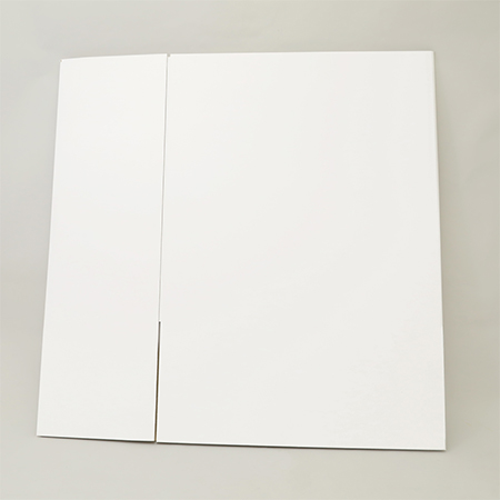 【Sサイズ/長辺700mm】展示台・作業台 ホワイト(700×300×700)-3