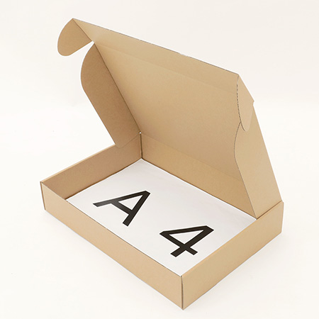 【宅配60サイズ】商品・ギフト用ケース A4サイズ対応(茶)-2