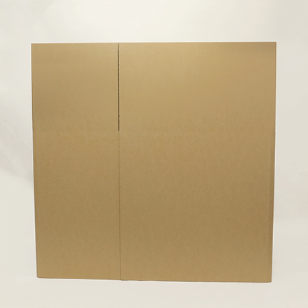 【Mサイズ/長辺700mm】展示台・作業台 クラフト色(700×400×700)-3