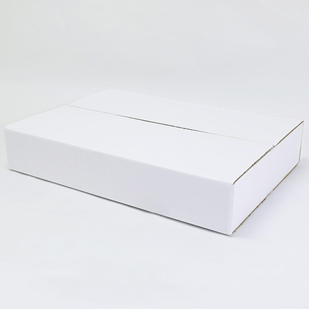 【宅配120サイズ】白ダンボール箱 浅型タイプ A2サイズ対応-5