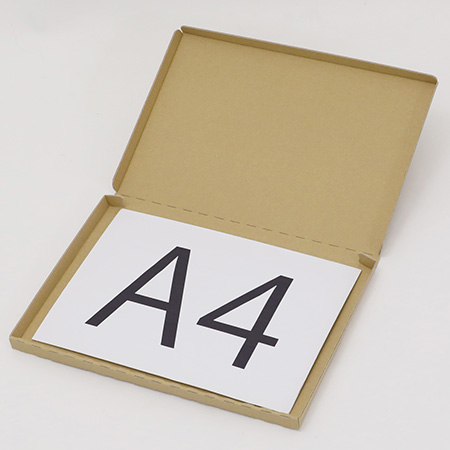 【A4/厚さ2cm/両面茶】クロネコDM便・ゆうパケット対応ケース-2