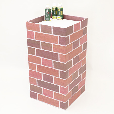 ダンボール什器(レンガ)-3