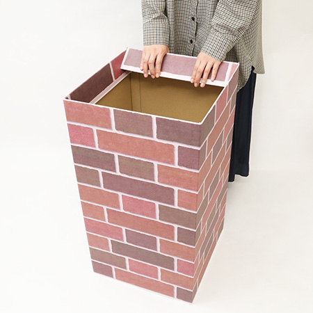 ダンボール什器(レンガ)-5