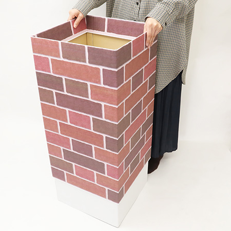ダンボール什器(レンガ)-8