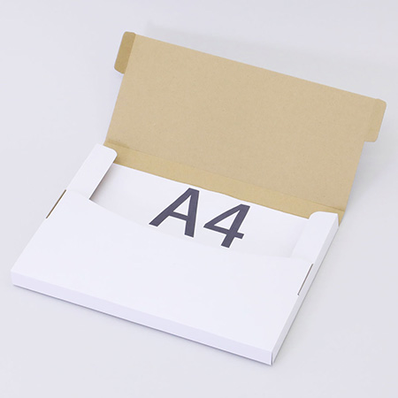 【A4/厚さ2.5cm/表面白】定番ダンボール箱(ネコポス対応)-3