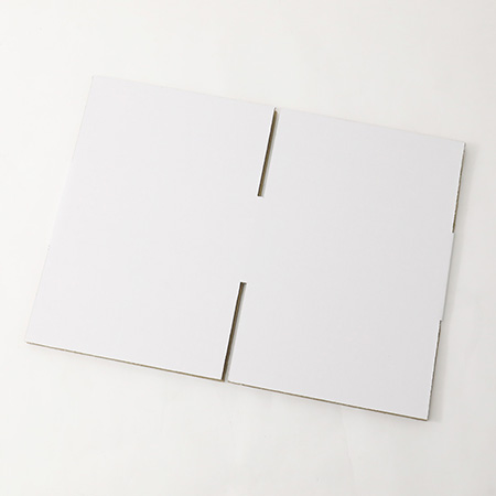 【宅配60サイズ】正方形ダンボール箱 深さ100mm (白)-7