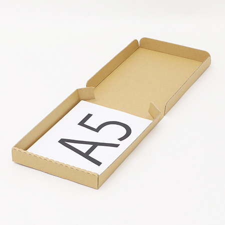 【A5/厚さ3cm/両面茶】タテ開きタイプ ゆうパケット対応-2