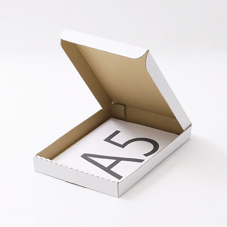 【A5/厚さ3cm/表面白】タテ開きタイプ ゆうパケット対応-2