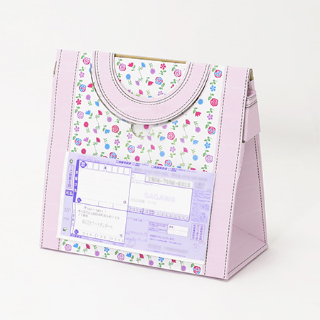 エルッチ バック ボックス(花柄・ピンク)-5