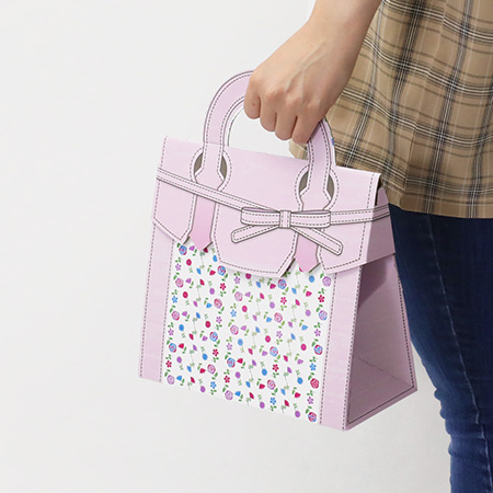 エルッチ バック ボックス(花柄・ピンク)-6