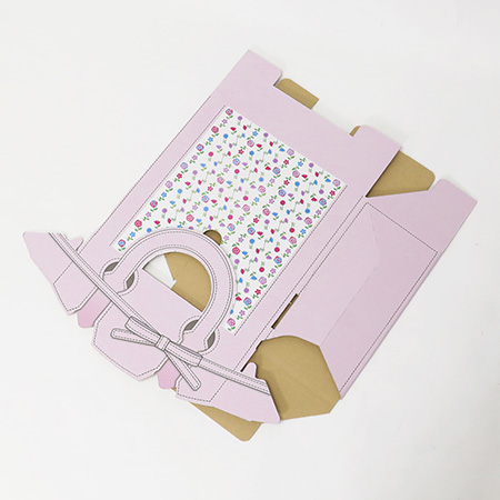 エルッチ バック ボックス(花柄・ピンク)-7