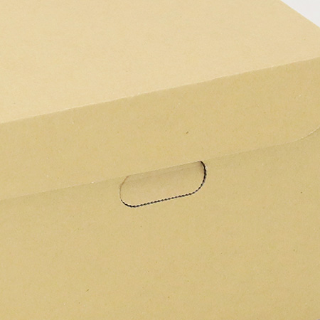 【A5サイズ対応】収納ボックス (茶)-6