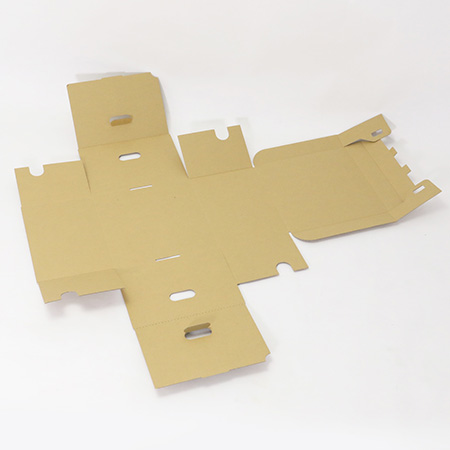 【A5サイズ対応】収納ボックス (茶)-7