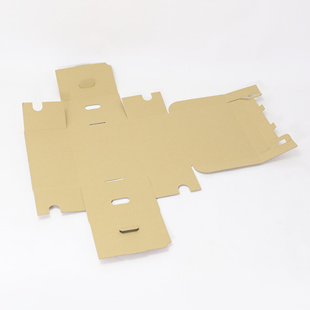 【B6サイズ対応】収納ボックス (茶)-7