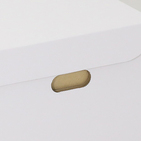 【A5サイズ対応】収納ボックス (白)-6