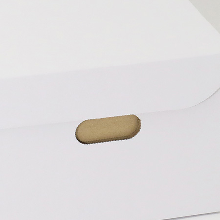 【B6サイズ対応】収納ボックス (白)-6