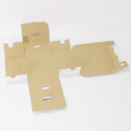 【B6サイズ対応】収納ボックス (白)-7