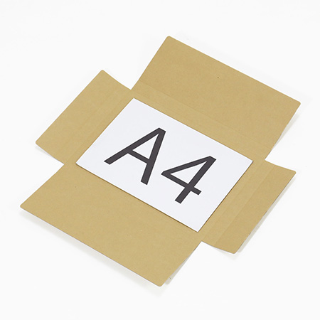 【クリックポスト最大サイズ/表面白】発送用ダンボール 厚さ3cm-2