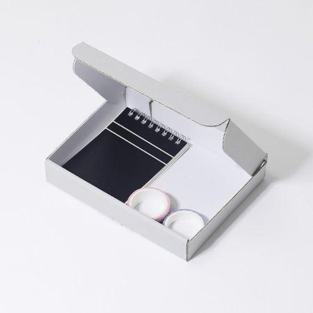 【A6/厚さ3cm/グレー×白】ゆうパケット・クリックポスト対応-3