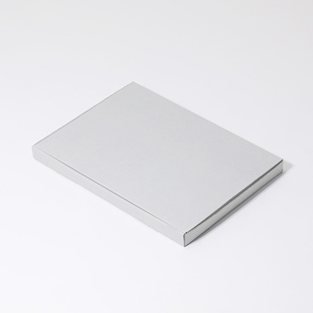 【A4/厚さ2.5cm/グレー×白】ネコポス・ゆうパケット対応-5