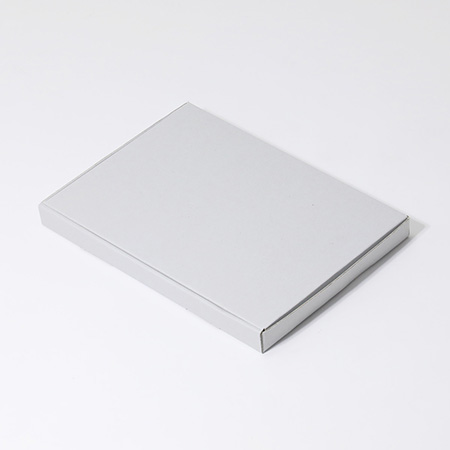 【B5/厚さ2.5cm/グレー×白】ネコポス・ゆうパケット対応-5