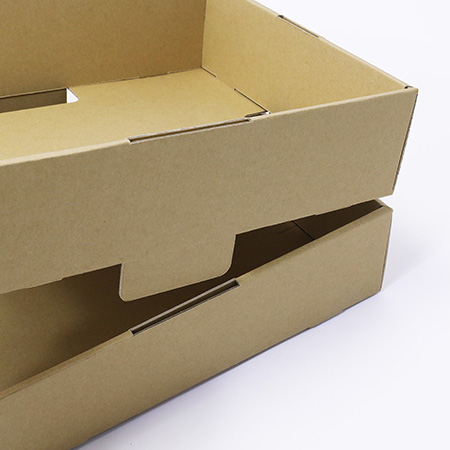 【A4ファイル対応】ダンボール製トレー-7