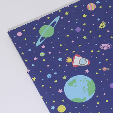 【宅配60サイズ】デザインダンボール箱 わくわく宇宙空間-4