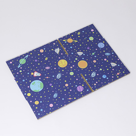 【宅配60サイズ】デザインダンボール箱 わくわく宇宙空間-5