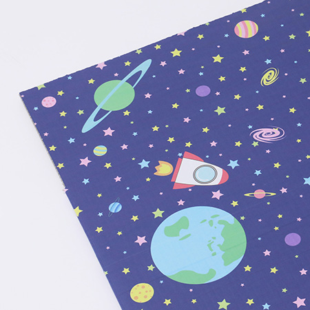 【宅配80サイズ】デザインダンボール箱 わくわく宇宙空間-4