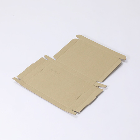 【洋2封筒・A6サイズ対応】ギフト用 小型ダンボール箱 (茶)-6