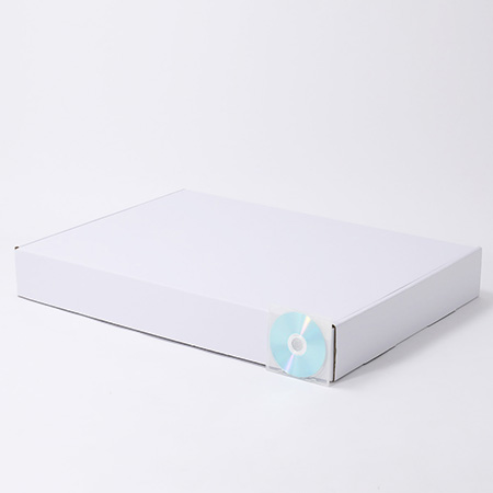 【B2サイズ対応】ギフト用ダンボール箱 750×540×100(白)-3