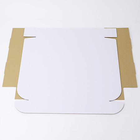 【正方形/60cm角】ギフト用ダンボール箱 600×600×100(白)-4