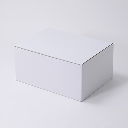 【A3サイズ対応】ギフト用ダンボール箱 440×320×200(白)-2