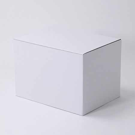 【A3サイズ対応】ギフト用ダンボール箱 440×320×300(白)-2