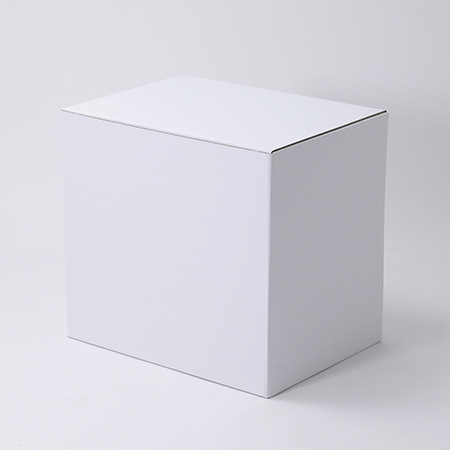 【A3サイズ対応】ギフト用ダンボール箱 440×320×400(白)-2