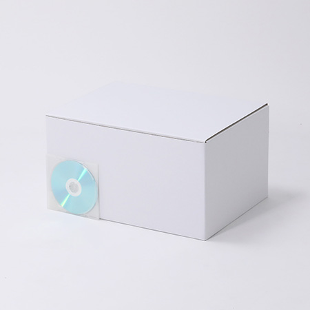 【B4サイズ対応】ギフト用ダンボール箱 380×280×200(白)-3