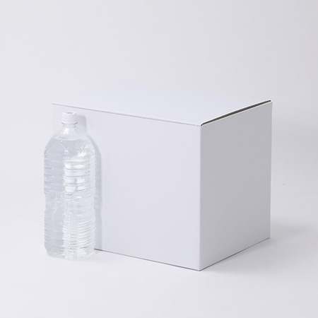 【B4サイズ対応】ギフト用ダンボール箱 380×280×300(白)-3