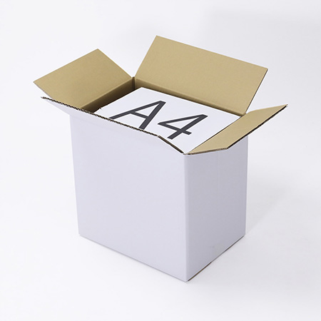 【宅配100サイズ】発送用ダンボール箱(白) 330×230×330-3