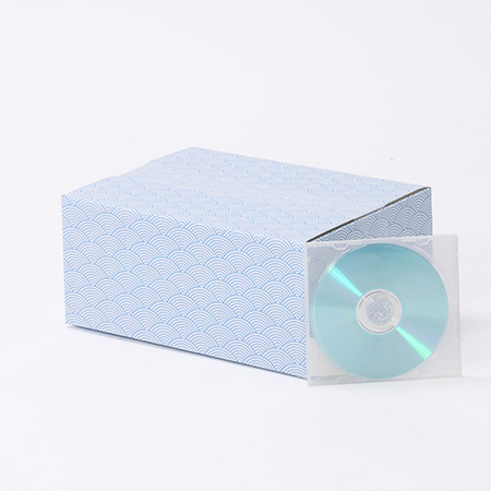 【宅配60サイズ】デザインダンボール箱(和柄・青海波)-3