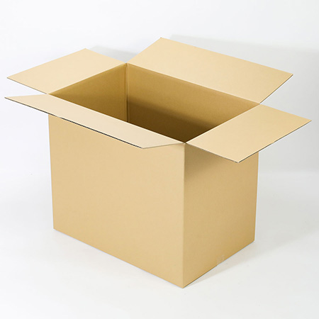 【宅配200サイズ】衣類・軽量物用ダンボール箱(茶) 3辺合計186cm-2