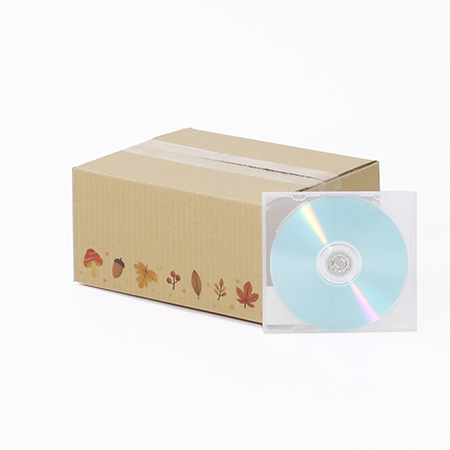 【宅配50サイズ】デザインダンボール箱・茶(秋ごよみ)-3