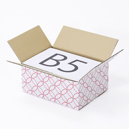 【宅配60サイズ】デザインダンボール箱(和柄・七宝)-2