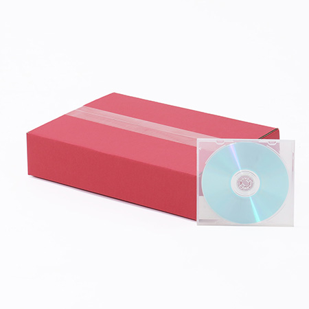 【宅配60サイズ】赤ダンボール箱 A4対応-3