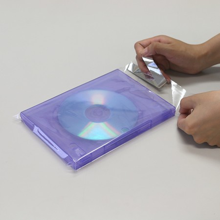 簡単封緘OPP袋。テープ付透明封筒（DVDサイズ）｜格安価格のダンボール(段ボール)通販・購入・販売なら【アースダンボール】