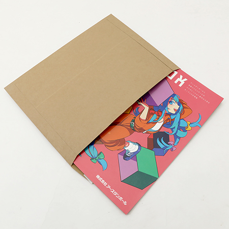 【A4サイズ対応】ALL紙製 クッション封筒 310×225+ベロ50mm-3