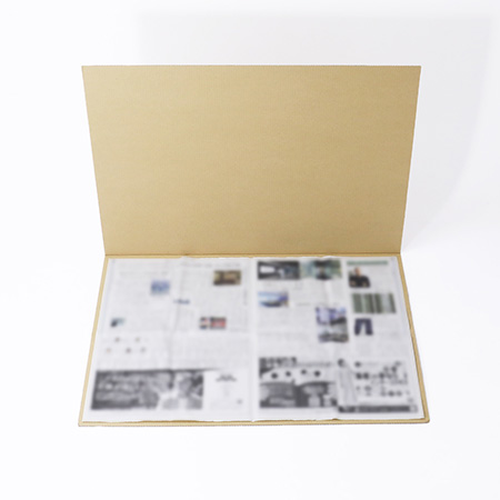 【新聞紙/見開きサイズ】ペッタンコダンボール-2