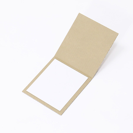 【ミニ色紙サイズ】ペッタンコダンボール -3