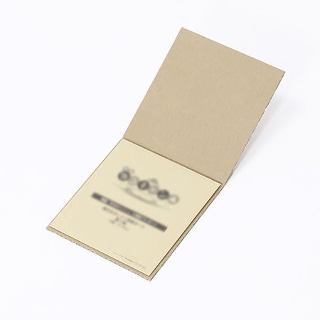 【ミニ色紙サイズ】ペッタンコダンボール -4