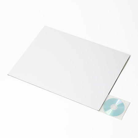 【宅配120サイズ】ペッタンコダンボール(A2/白)-2